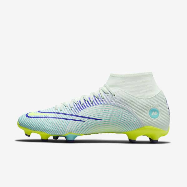 παπουτσια ποδοσφαιρου Nike Mercurial Dream Speed Superfly 8 Academy MG Multi-Grounds ανδρικα πρασινο μωβ πρασινο | NK507ZIK