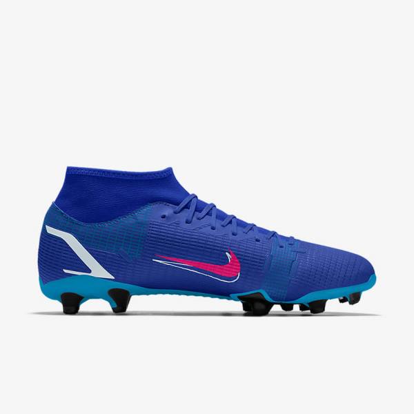 παπουτσια ποδοσφαιρου Nike Mercurial Superfly 8 Academy By You Custom γυναικεια Πολύχρωμο | NK037RYG