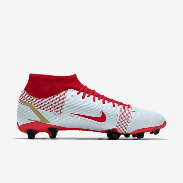 παπουτσια ποδοσφαιρου Nike Mercurial Superfly 8 Academy By You Custom γυναικεια Πολύχρωμο | NK062BPA