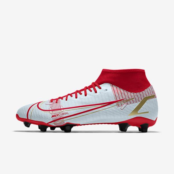 παπουτσια ποδοσφαιρου Nike Mercurial Superfly 8 Academy By You Custom γυναικεια Πολύχρωμο | NK062BPA