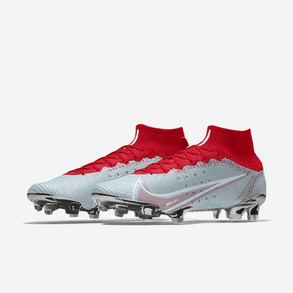 παπουτσια ποδοσφαιρου Nike Mercurial Superfly 8 Elite By You Custom γυναικεια Πολύχρωμο | NK127SAE