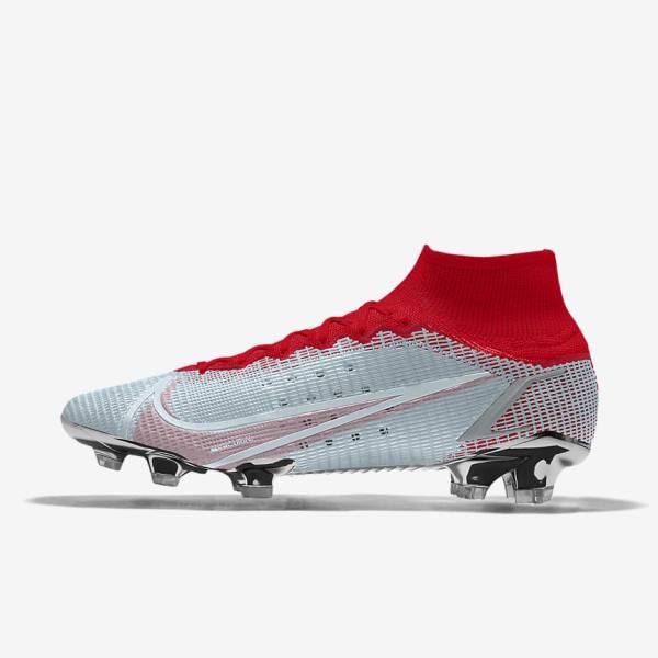 παπουτσια ποδοσφαιρου Nike Mercurial Superfly 8 Elite By You Custom γυναικεια Πολύχρωμο | NK127SAE