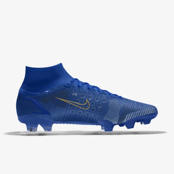 παπουτσια ποδοσφαιρου Nike Mercurial Superfly 8 Elite By You Custom γυναικεια Πολύχρωμο | NK301BMJ