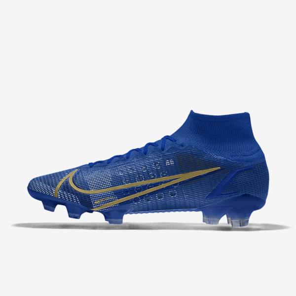 παπουτσια ποδοσφαιρου Nike Mercurial Superfly 8 Elite By You Custom γυναικεια Πολύχρωμο | NK301BMJ