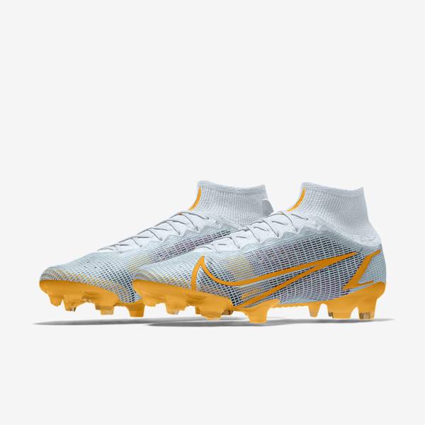 παπουτσια ποδοσφαιρου Nike Mercurial Superfly 8 Elite By You Custom γυναικεια Πολύχρωμο | NK318LGW