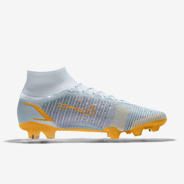 παπουτσια ποδοσφαιρου Nike Mercurial Superfly 8 Elite By You Custom γυναικεια Πολύχρωμο | NK318LGW