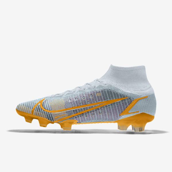 παπουτσια ποδοσφαιρου Nike Mercurial Superfly 8 Elite By You Custom γυναικεια Πολύχρωμο | NK318LGW