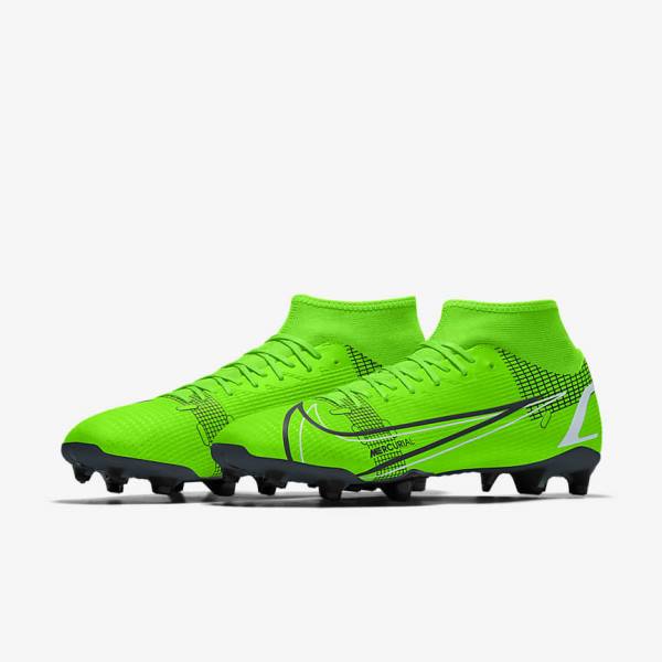 παπουτσια ποδοσφαιρου Nike Mercurial Superfly 8 Academy By You Custom γυναικεια Πολύχρωμο | NK524CRL