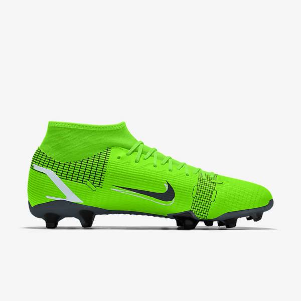 παπουτσια ποδοσφαιρου Nike Mercurial Superfly 8 Academy By You Custom γυναικεια Πολύχρωμο | NK524CRL