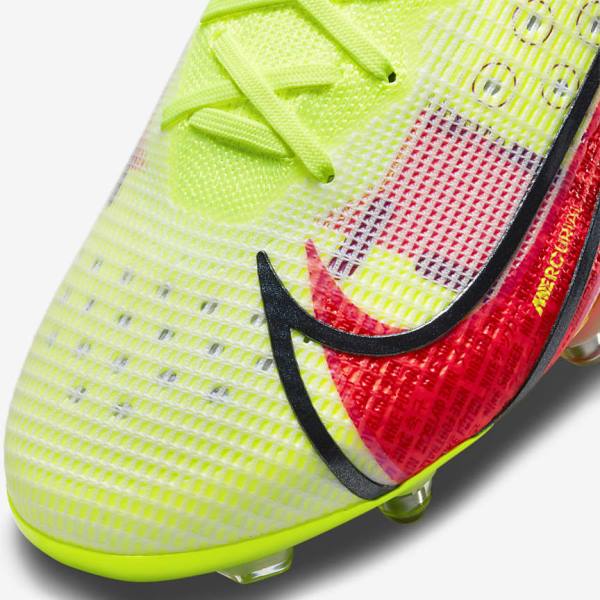 παπουτσια ποδοσφαιρου Nike Mercurial Superfly 8 Elite SG-Pro AC Soft-Ground ανδρικα μαυρα ανοιχτο κοκκινα | NK698ZXO