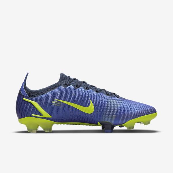 παπουτσια ποδοσφαιρου Nike Mercurial Vapor 14 Elite FG Firm-Ground ανδρικα μπλε | NK037BVC