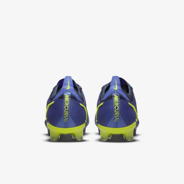 παπουτσια ποδοσφαιρου Nike Mercurial Vapor 14 Elite FG Firm-Ground ανδρικα μπλε | NK037BVC