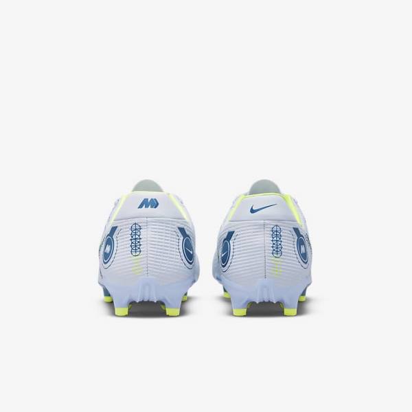 παπουτσια ποδοσφαιρου Nike Mercurial Vapor 14 Academy MG Multi-Ground ανδρικα γκρι ανοιχτο μπλε μπλε | NK073XZQ