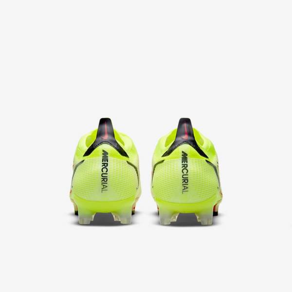 παπουτσια ποδοσφαιρου Nike Mercurial Vapor 14 Elite FG Firm-Ground γυναικεια μαυρα ανοιχτο κοκκινα | NK146SPH