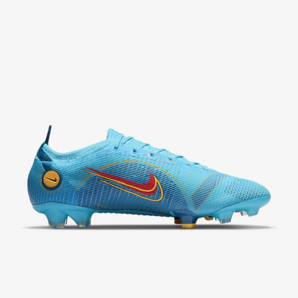 παπουτσια ποδοσφαιρου Nike Mercurial Vapor 14 Elite FG Firm-Grounds ανδρικα μπλε πορτοκαλι | NK150VXF