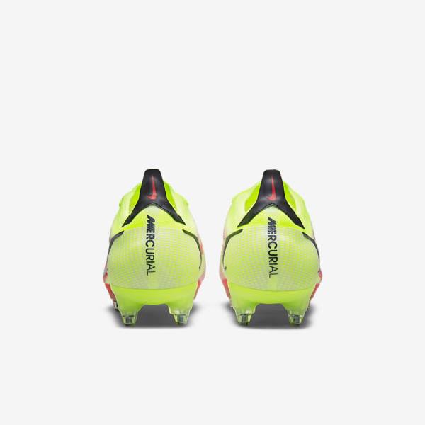 παπουτσια ποδοσφαιρου Nike Mercurial Vapor 14 Elite SG-Pro AC Soft-Ground ανδρικα μαυρα ανοιχτο κοκκινα | NK201VAY