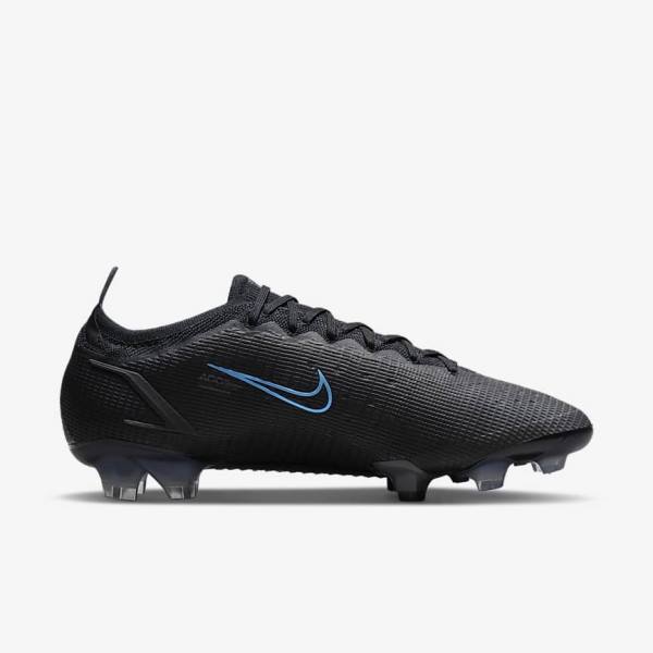 παπουτσια ποδοσφαιρου Nike Mercurial Vapor 14 Elite FG Firm-Ground ανδρικα μαυρα | NK408MZI