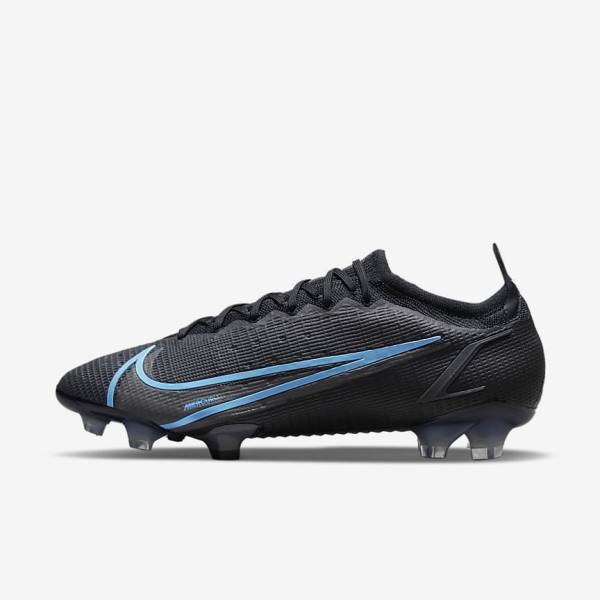 παπουτσια ποδοσφαιρου Nike Mercurial Vapor 14 Elite FG Firm-Ground ανδρικα μαυρα | NK408MZI