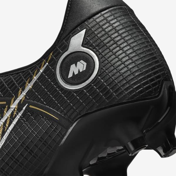 παπουτσια ποδοσφαιρου Nike Mercurial Vapor 14 Academy MG Multi-Ground ανδρικα μαυρα μεταλλικός ασημι γκρι μεταλλικός χρυσο χρωμα | NK507MQJ