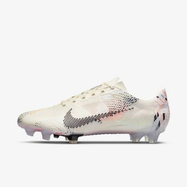 παπουτσια ποδοσφαιρου Nike Mercurial Vapor Next Nature FG Firm-Ground ανδρικα ανοιχτο ροζ πορτοκαλι μαυρα | NK582UTV