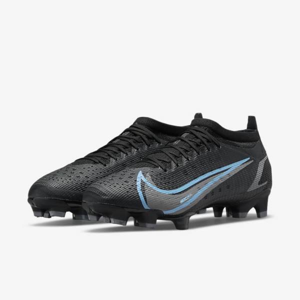 παπουτσια ποδοσφαιρου Nike Mercurial Vapor 14 Pro FG Firm-Ground ανδρικα μαυρα | NK985AEQ