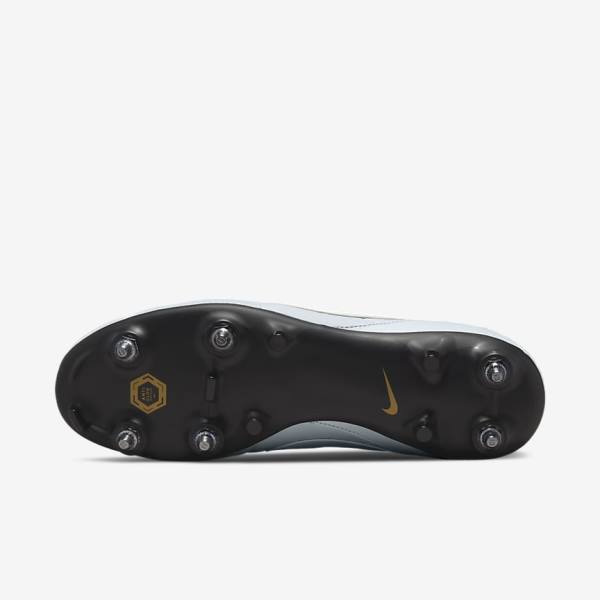 παπουτσια ποδοσφαιρου Nike The Premier 3 SG-PRO Anti-Clog Traction Soft-Ground ανδρικα Πλατίνα μαυρα μεταλλικός χρυσο χρωμα ασπρα | NK074IFZ