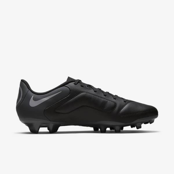 παπουτσια ποδοσφαιρου Nike Tiempo Legend 9 Club MG Multi-Ground γυναικεια μαυρα σκούρο γκρι | NK156MPE