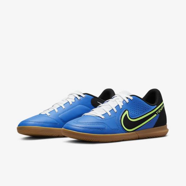 παπουτσια ποδοσφαιρου Nike Tiempo Legend 9 Club IC Indoor-Court ανδρικα ανοιχτο μπλε ανοιχτο πρασινο καφε μαυρα | NK304PEQ