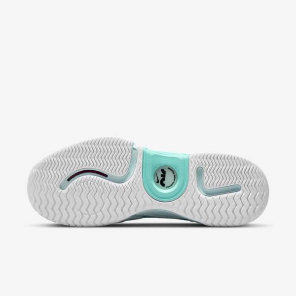 παπουτσια τενις Nike NikeCourt Air Zoom GP Turbo Naomi Osaka γυναικεια τυρκουάζ μαυρα φουξια τυρκουάζ | NK241GBZ