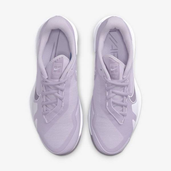 παπουτσια τενις Nike NikeCourt Air Zoom Vapor Pro Hard-Court γυναικεια ασπρα | NK362YCQ