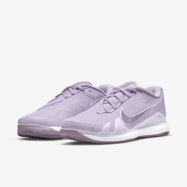 παπουτσια τενις Nike NikeCourt Air Zoom Vapor Pro Hard-Court γυναικεια ασπρα | NK362YCQ