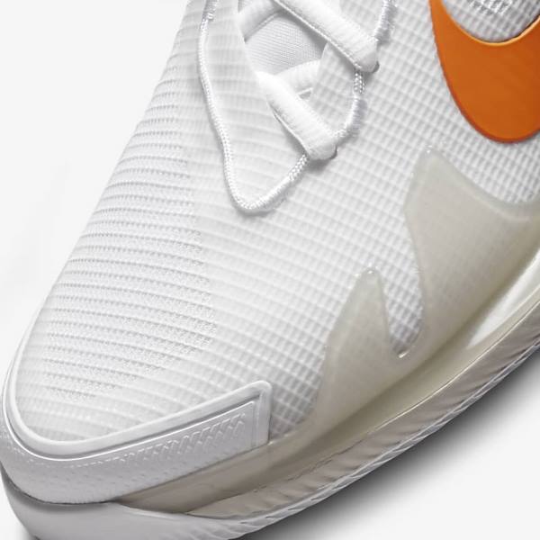 παπουτσια τενις Nike NikeCourt Air Zoom Vapor Pro Hard-Court γυναικεια ασπρα ανοιχτο Μπεζ μπλε | NK657OCL