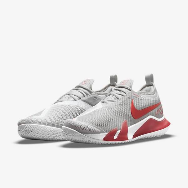 παπουτσια τενις Nike NikeCourt React Vapor NXT Hard Court γυναικεια ανοιχτο Μπεζ ασπρα | NK041PTK