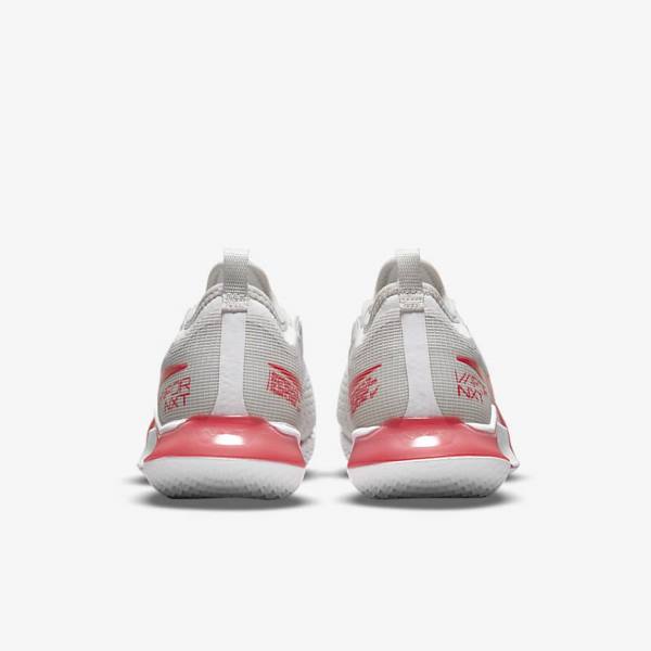 παπουτσια τενις Nike NikeCourt React Vapor NXT Hard Court γυναικεια ανοιχτο Μπεζ ασπρα | NK041PTK