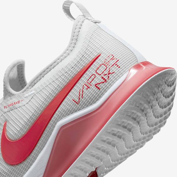 παπουτσια τενις Nike NikeCourt React Vapor NXT Hard Court γυναικεια ανοιχτο Μπεζ ασπρα | NK041PTK