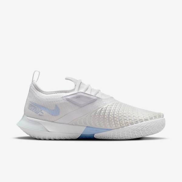 παπουτσια τενις Nike NikeCourt React Vapor NXT Hard Court γυναικεια ασπρα | NK310RQW