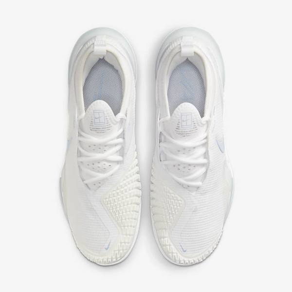 παπουτσια τενις Nike NikeCourt React Vapor NXT Hard Court γυναικεια ασπρα | NK310RQW