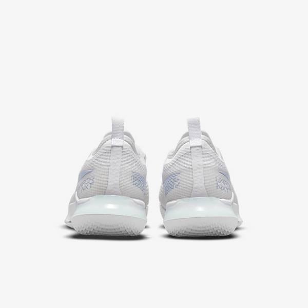 παπουτσια τενις Nike NikeCourt React Vapor NXT Hard Court γυναικεια ασπρα | NK310RQW