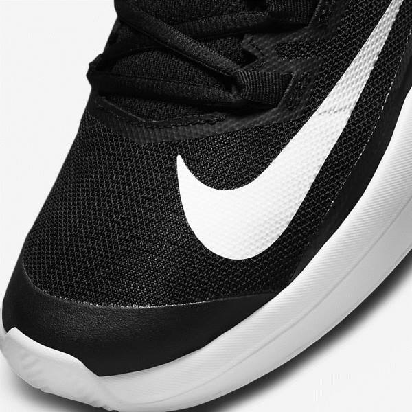 παπουτσια τενις Nike NikeCourt Vapor Lite Clay Court ανδρικα μαυρα ασπρα | NK841UEG