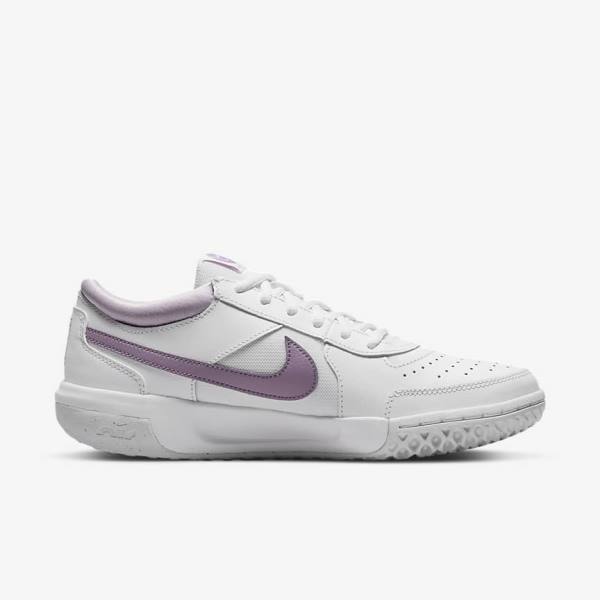 παπουτσια τενις Nike NikeCourt Zoom Lite 3 γυναικεια ασπρα | NK219ACZ