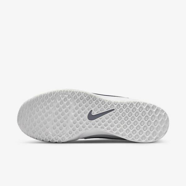 παπουτσια τενις Nike NikeCourt Zoom Lite 3 Hard Court ανδρικα ασπρα σκουρο μπλε | NK258SIK