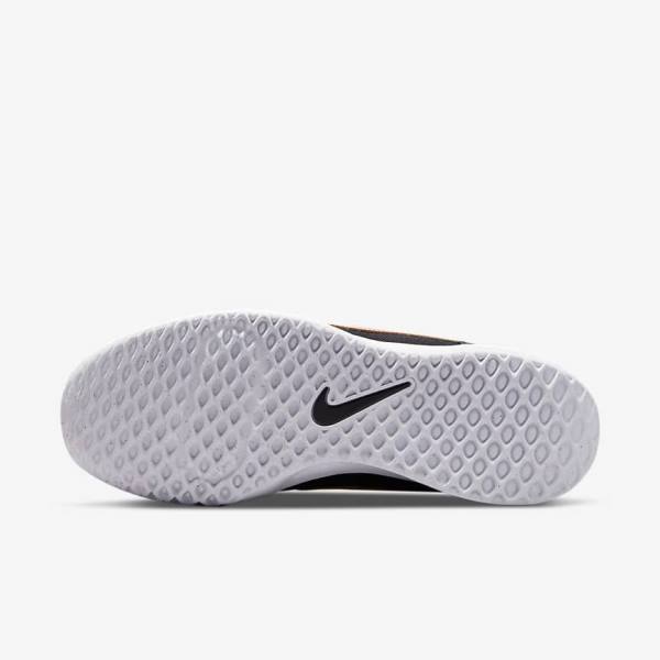 παπουτσια τενις Nike NikeCourt Zoom Lite 3 γυναικεια μαυρα ασπρα μεταλλικός κοκκινα καφε | NK485TDL