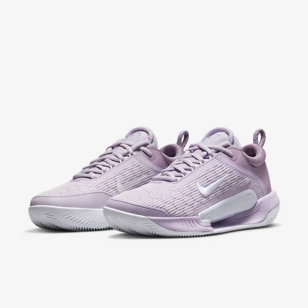 παπουτσια τενις Nike NikeCourt Zoom NXT Clay Court γυναικεια ασπρα | NK271CGD