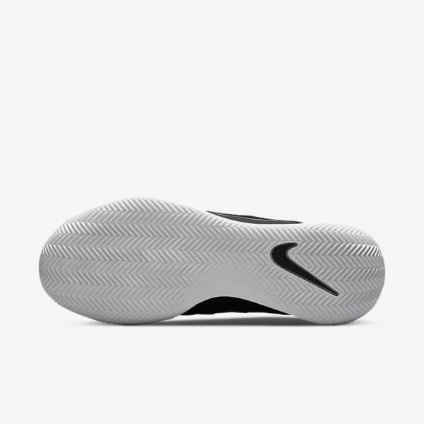 παπουτσια τενις Nike NikeCourt Zoom NXT Clay Court γυναικεια μαυρα ασπρα σκούρο γκρι μεταλλικός κοκκινα καφε | NK634TZW