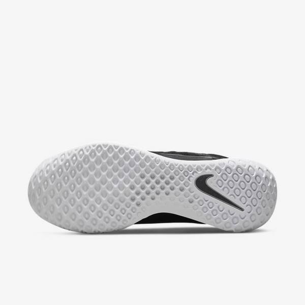 παπουτσια τενις Nike NikeCourt Zoom NXT Hard Court γυναικεια μαυρα ασπρα μεταλλικός κοκκινα καφε | NK815QWU