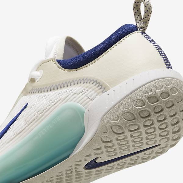 παπουτσια τενις Nike NikeCourt Zoom NXT Hard Court ανδρικα ασπρα ανοιχτο Μπεζ τυρκουάζ μπλε ρουά μπλε | NK983HWN