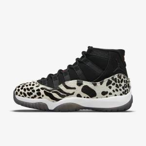 Jordan Παπουτσια Nike Air Jordan 11 Retro γυναικεια μαυρα ασπρα κοκκινα | NK610YRL