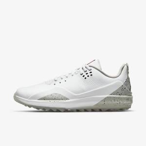 Jordan Παπουτσια Nike Jordan ADG 3 ανδρικα ασπρα γκρι μαυρα | NK742MTK