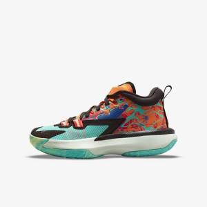 Jordan Παπουτσια Nike Zion 1 Older παιδικα μωβ μαυρα | NK564LHU