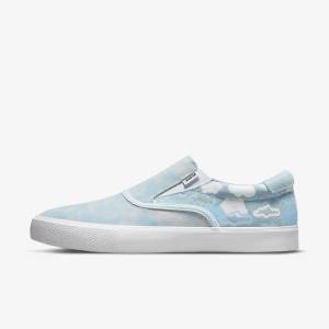 Skate Παπούτσια Nike SB Zoom Verona Slip x Rayssa Leal ανδρικα μπλε ασπρα μπλε | NK402LIY